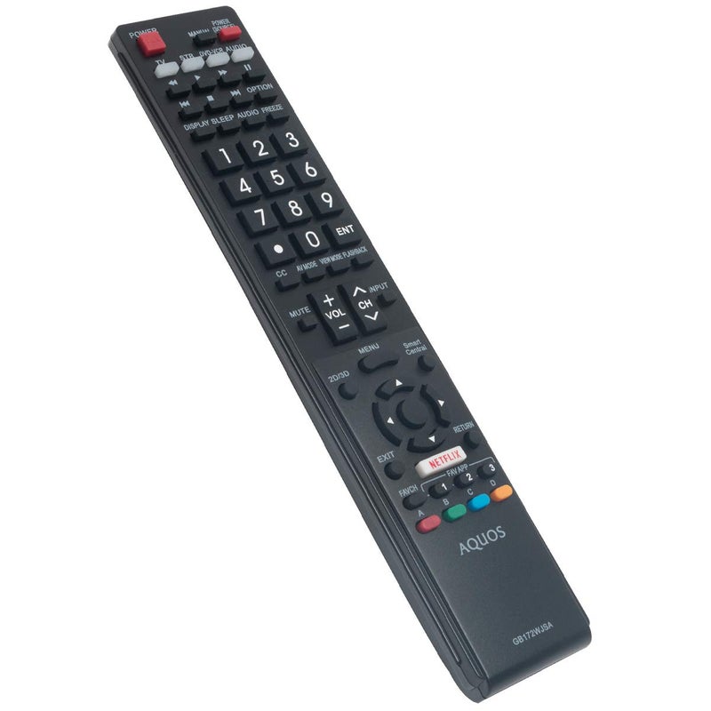 ZdalaMit GB172WJSA Replace Remote Applicable for Sharp Aquos TV LC-70LE660U LC-80LE661U LC-70C6600U LC-70EQ30U LC-70LE661U LC-60EQ30U LC-60LE661U LC-60LE660U LC-60C6600U LC70LE660U LC80LE661U LC70C6600U - Image 3
